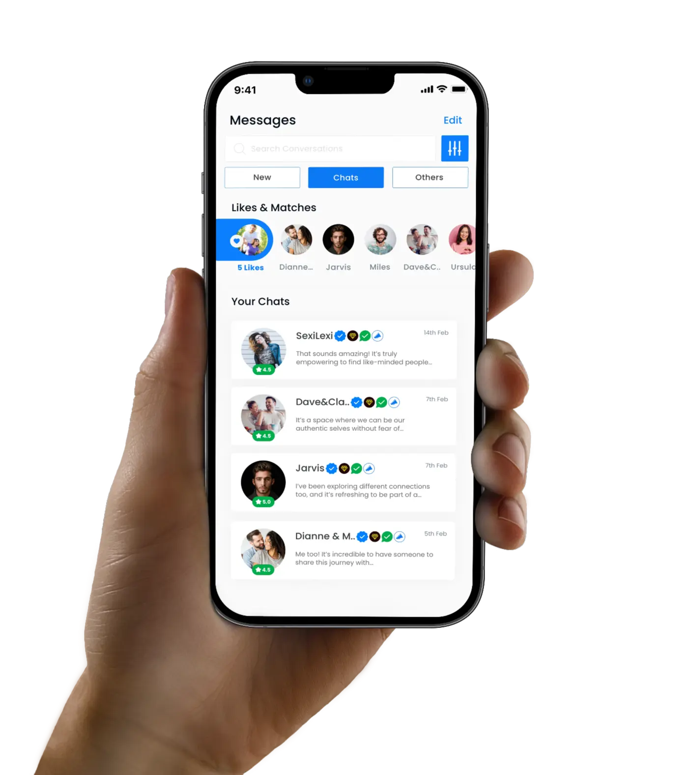iphone message feed